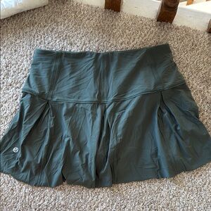 Green Athletic Skirt lululemon